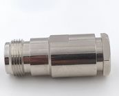 50 Ohm  Coaxial Cable N Type Connectors Female Straight  Nickel Plated Body