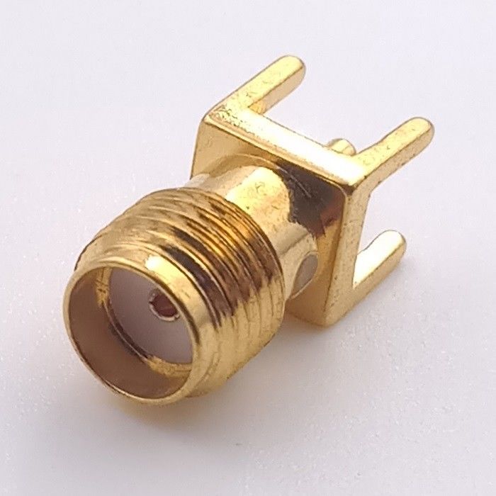 Straight Sma Female Connector 50 Ohm Edge Mount Sma Connector Different Size