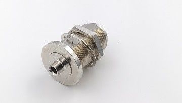 Nut Mounting  N Type Rf Connector Female 50 Ohm For Wireless Communication System