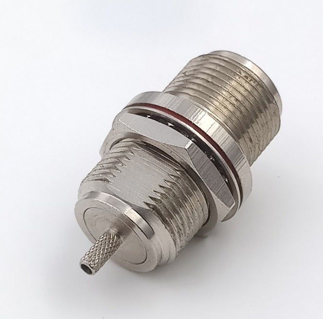 Antenna N Type RF Coaxial Connectors 50 Ohm  Nut Mounting & Panel Mounting With Cable